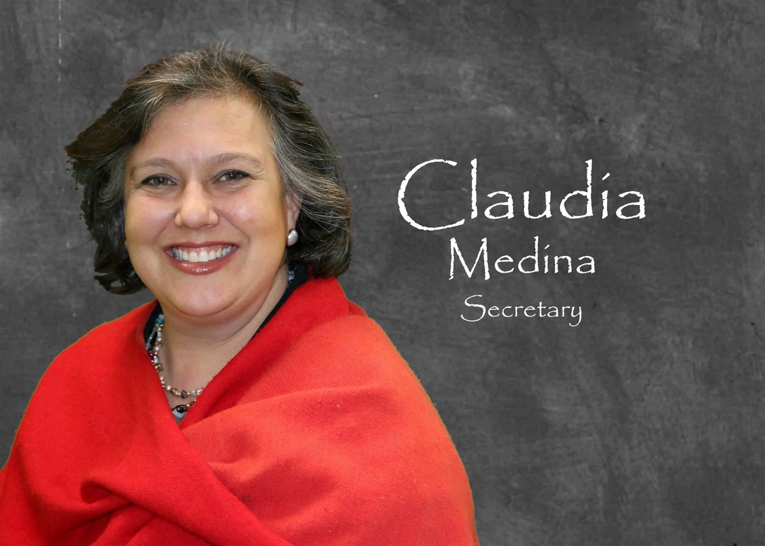 Mrs. Claudia Medina Mrs. Claudia Medina